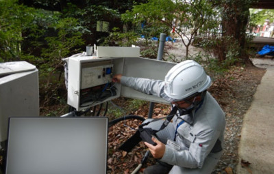 水位観測(地下水位変動の観測)